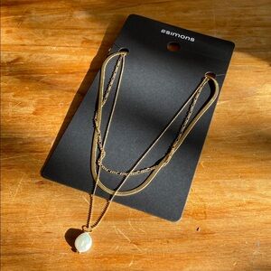Simons Tri Strand Necklace